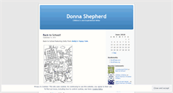Desktop Screenshot of donnashepherd.wordpress.com