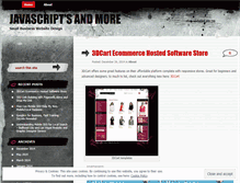 Tablet Screenshot of javascriptsandmore.wordpress.com
