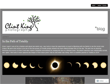 Tablet Screenshot of clintking.wordpress.com