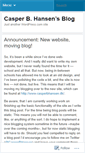 Mobile Screenshot of casperbhansen.wordpress.com
