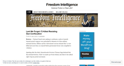 Desktop Screenshot of freedomintelligence.wordpress.com