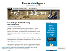 Tablet Screenshot of freedomintelligence.wordpress.com
