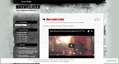 Desktop Screenshot of maxwellreed.wordpress.com