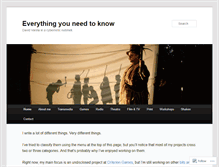 Tablet Screenshot of davidvarela.wordpress.com