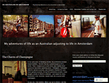 Tablet Screenshot of anaustralianinamsterdam2011.wordpress.com