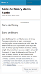 Mobile Screenshot of infotrac.bancdebinarydemokonto.wordpress.com