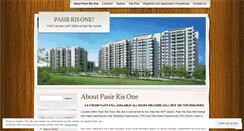 Desktop Screenshot of pasirris1.wordpress.com