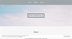 Desktop Screenshot of jenwakefield.wordpress.com