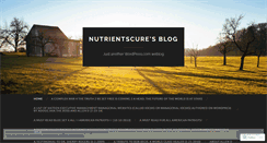 Desktop Screenshot of nutrientscure.wordpress.com