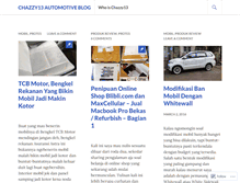 Tablet Screenshot of chazzy13.wordpress.com