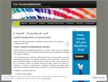 Tablet Screenshot of ecoturmaunip.wordpress.com