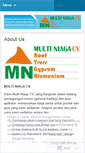 Mobile Screenshot of multiniagacv.wordpress.com