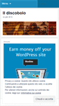 Mobile Screenshot of ildiscobolo.wordpress.com