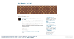 Desktop Screenshot of korovablog.wordpress.com
