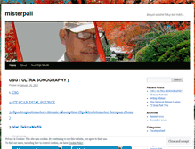 Tablet Screenshot of misterpall.wordpress.com