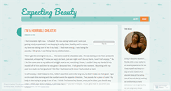 Desktop Screenshot of expectingbeauty.wordpress.com