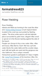Mobile Screenshot of formaldress623.wordpress.com