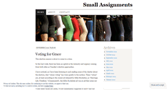 Desktop Screenshot of kiradault.wordpress.com