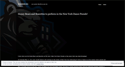 Desktop Screenshot of newarkbears.wordpress.com