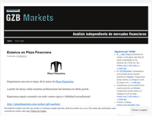 Tablet Screenshot of gzbmarkets.wordpress.com
