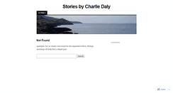 Desktop Screenshot of charliedaly.wordpress.com