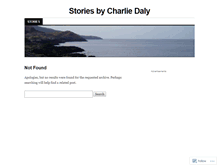 Tablet Screenshot of charliedaly.wordpress.com