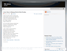 Tablet Screenshot of letrascr7.wordpress.com