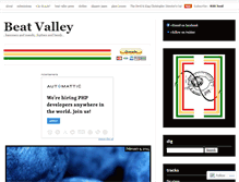 Tablet Screenshot of beatvalley.wordpress.com