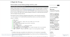 Desktop Screenshot of faceted.wordpress.com