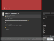Tablet Screenshot of bsuni.wordpress.com
