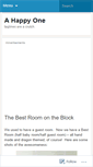 Mobile Screenshot of ahappyone.wordpress.com