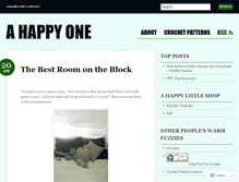 Tablet Screenshot of ahappyone.wordpress.com