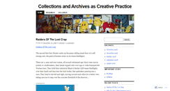 Desktop Screenshot of collectingseminar.wordpress.com