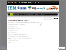 Tablet Screenshot of futbolitoibm.wordpress.com