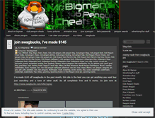 Tablet Screenshot of mrbigmancp.wordpress.com