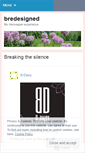 Mobile Screenshot of bredesigned.wordpress.com