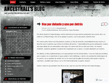 Tablet Screenshot of ancestrall.wordpress.com