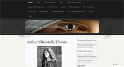 Desktop Screenshot of chrystallathoma.wordpress.com