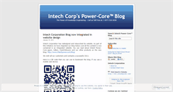 Desktop Screenshot of intechpower.wordpress.com