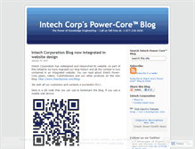 Tablet Screenshot of intechpower.wordpress.com