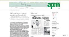 Desktop Screenshot of apmbauru.wordpress.com