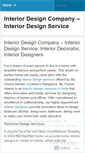 Mobile Screenshot of mychoiceinterior.wordpress.com