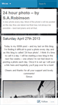 Mobile Screenshot of 24hourphoto.wordpress.com