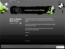 Tablet Screenshot of nkbschoolofdance.wordpress.com