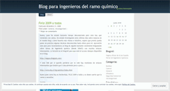 Desktop Screenshot of ingenierodeproceso.wordpress.com