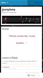 Mobile Screenshot of javrylnna.wordpress.com