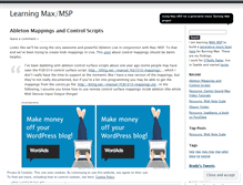 Tablet Screenshot of maxingmsp.wordpress.com