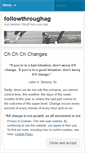 Mobile Screenshot of followthroughag.wordpress.com