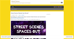 Desktop Screenshot of carmelstreetscenes.wordpress.com