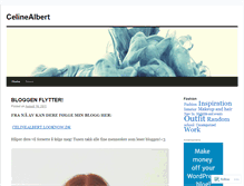 Tablet Screenshot of celinealbert.wordpress.com